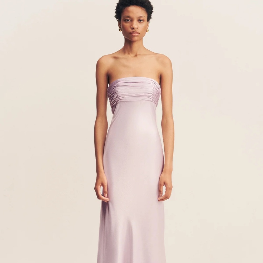 Shona Joy La Lune Maxi Dress in Light Lavender